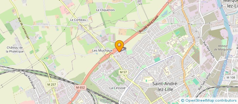 localisation de l'entreprise SARL ABACO à SAINT-ANDRE-LEZ-LILLE