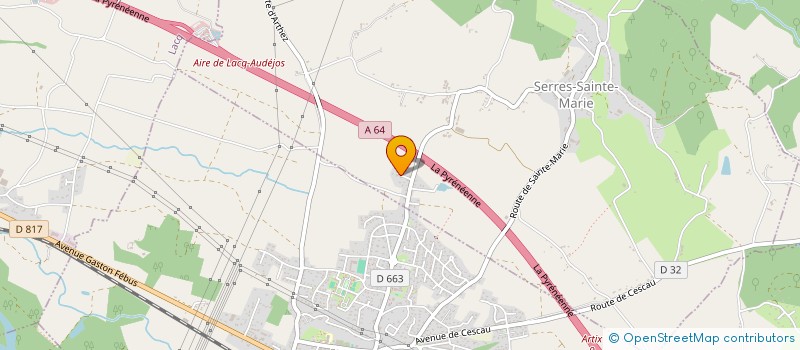 localisation de l'entreprise SARL ABARIS FRANCE  SERRES-SAINTE-MARIE