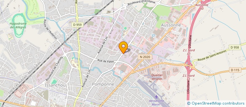 localisation de l'entreprise SARL ABBA à MONTAUBAN