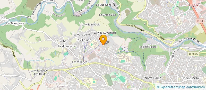 localisation de l'entreprise SARL ABBA à SAINT-BRIEUC