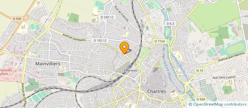 localisation de l'entreprise SARL ABBA-ISOLATION à CHARTRES