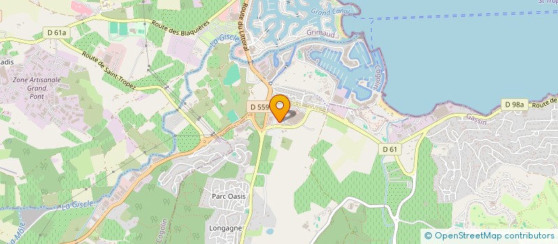 localisation de l'entreprise SARL ABC à GASSIN