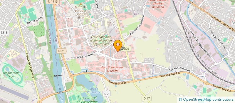 localisation de l'entreprise SARL ABC CADRES à PUJOLS