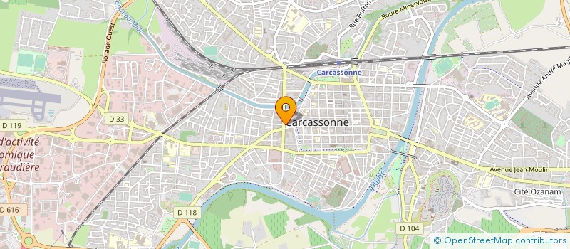 localisation de l'entreprise SARL ABC COPIE  CARCASSONNE