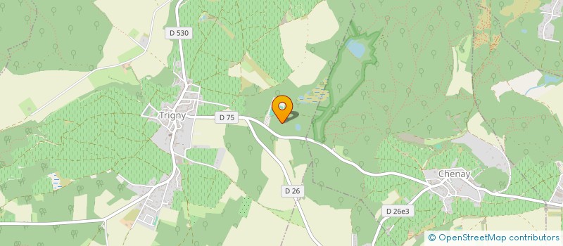 localisation de l'entreprise SARL ABC DU CHEVAL ET DU PONEY  TRIGNY