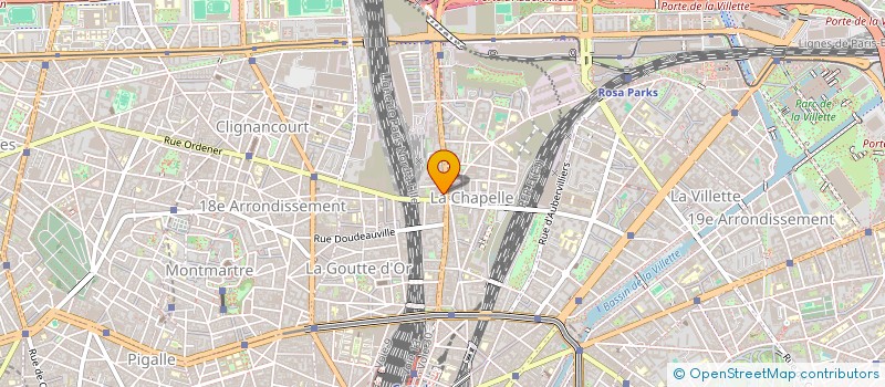 localisation de l'entreprise SARL ABC ESPACE  PARIS