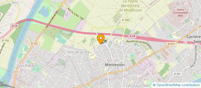 localisation de l'entreprise SARL ABC GUYARD à MONTESSON