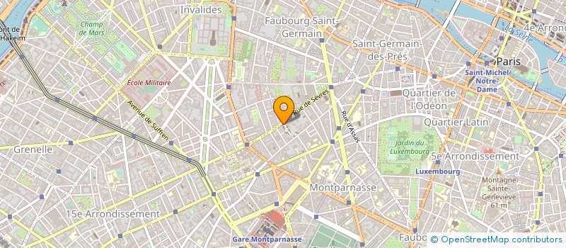 localisation de l'entreprise SARL ABC SECURITE PRIVEE à PARIS