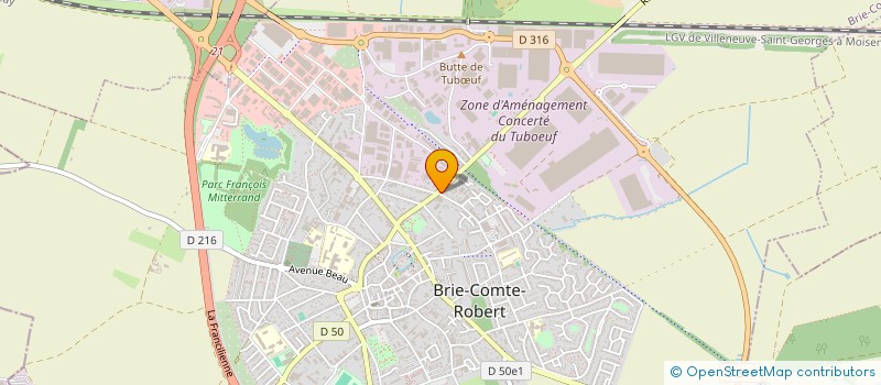 localisation de l'entreprise SARL ABCR à BRIE-COMTE-ROBERT