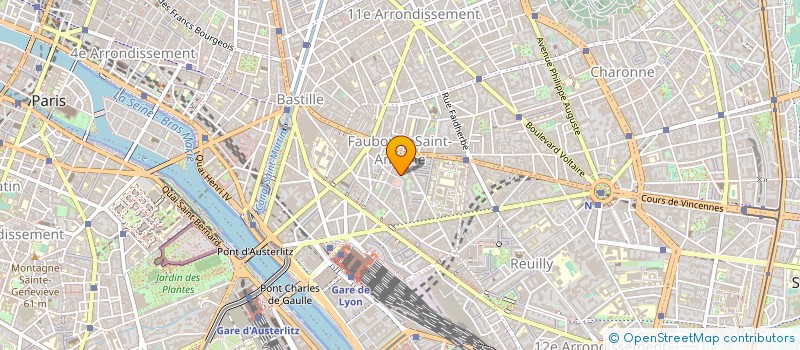 localisation de l'entreprise SARL ABDALLAH BAZAR à PARIS