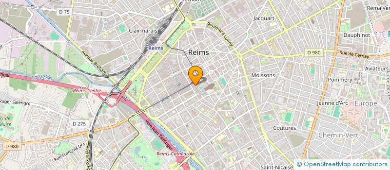 localisation de l'entreprise SARL ABEL LE JEUNE  REIMS