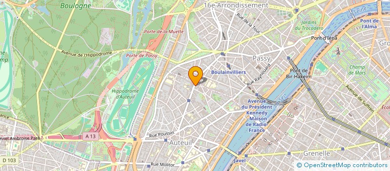 localisation de l'entreprise SARL ABERGEL  PARIS