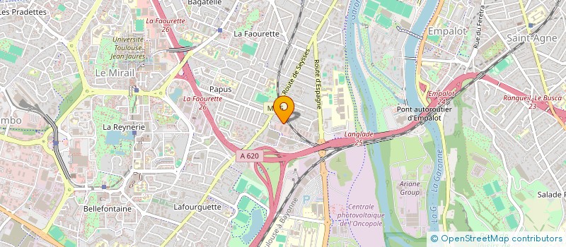 localisation de l'entreprise SARL ABH à TOULOUSE