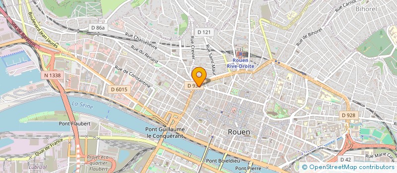 localisation de l'entreprise SARL ABI AGENCE DE BIENS IMMOBILIERS à ROUEN