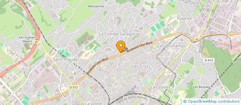localisation de l'entreprise SARL ABI.RC à BESANCON
