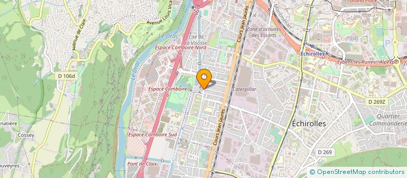 localisation de l'entreprise SARL ABIDA à ECHIROLLES