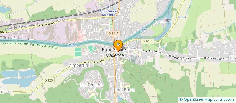 localisation de l'entreprise SARL ABILL'9 à PONT-SAINTE-MAXENCE