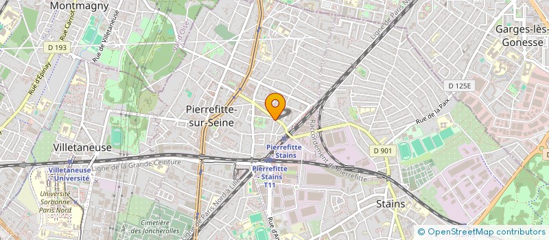localisation de l'entreprise SARL ABISHAN à PIERREFITTE-SUR-SEINE