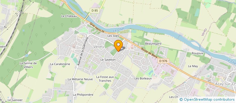 localisation de l'entreprise SARL ABJ SERVICES  VERETZ