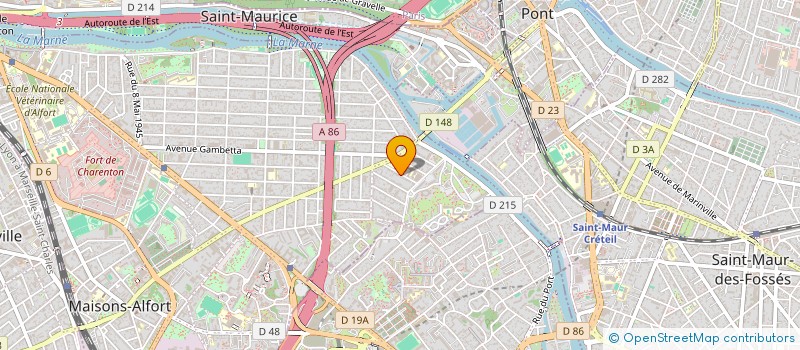 localisation de l'entreprise SARL ABKC DECO  MAISONS ALFORT