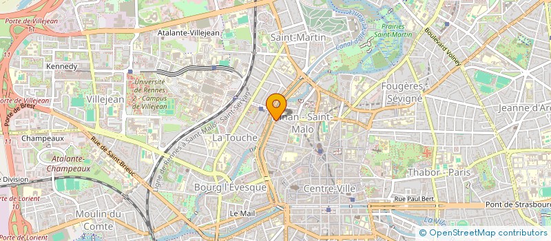 localisation de l'entreprise SARL ABONDANCE  RENNES