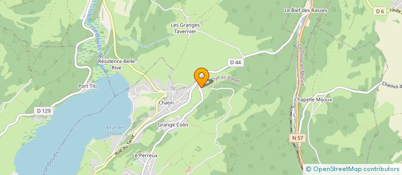 localisation de l'entreprise SARL ABOUTAGE BOIS CONCEPT à MONTPERREUX