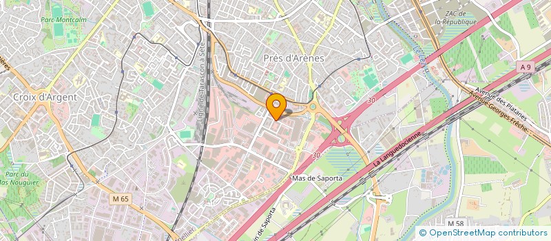 localisation de l'entreprise SARL ABR à MONTPELLIER