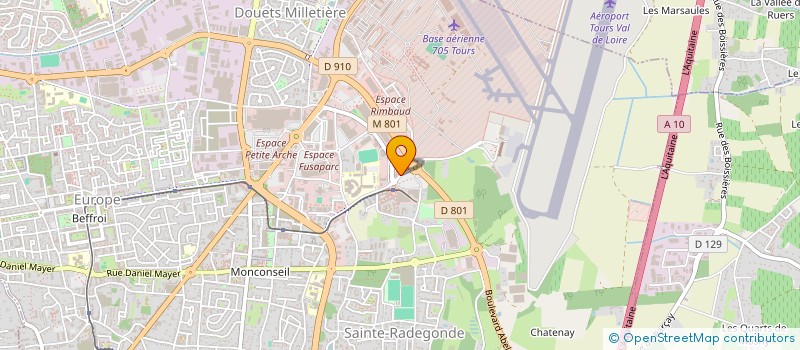 localisation de l'entreprise SARL ABR LOCATION à TOURS