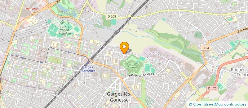 localisation de l'entreprise SARL ABR SERVICE à GARGES-LES-GONESSE