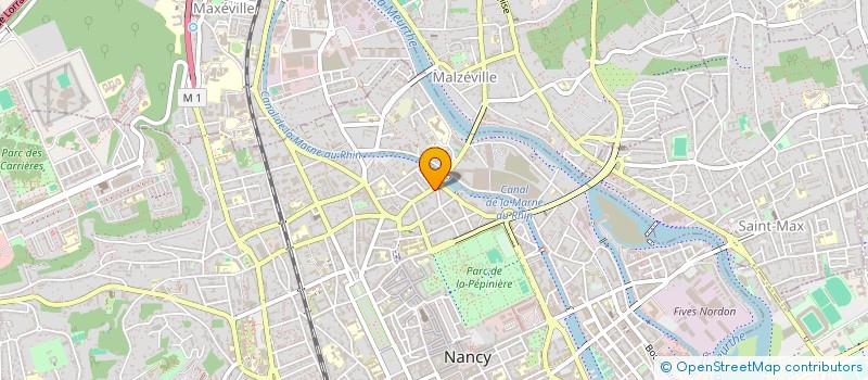 localisation de l'entreprise SARL ABRACADABRA  NANCY