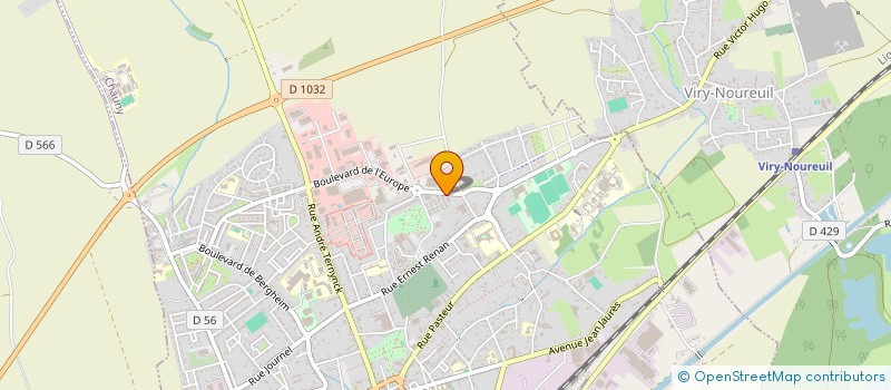 localisation de l'entreprise SARL ABSC  CHAUNY