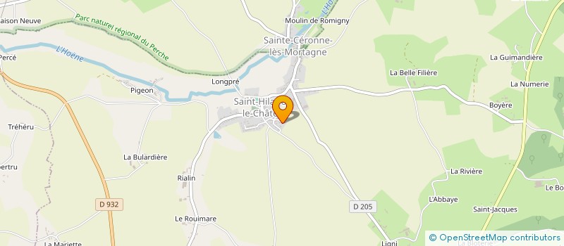 localisation de l'entreprise SARL ABSOLUTION à SAINT-HILAIRE-LE-CHATEL