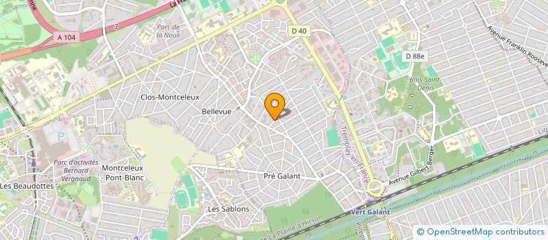 localisation de l'entreprise SARL ABT à VILLEPINTE