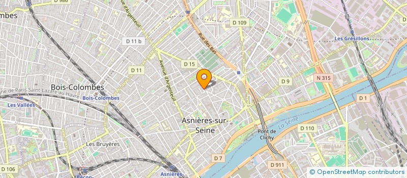 localisation de l'entreprise SARL ABTCE  ASNIERES-SUR-SEINE