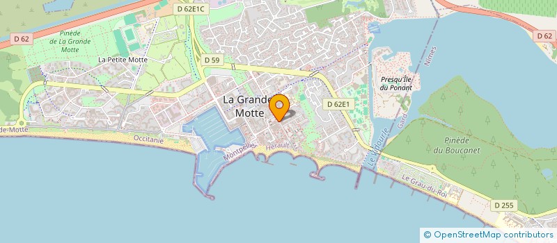 localisation de l'entreprise SARL AC CORPORATION à LA GRANDE-MOTTE
