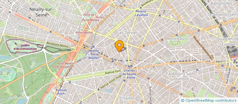 localisation de l'entreprise SARL ACACIAS ALIMENTATION  PARIS