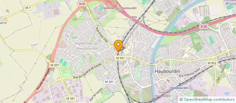 localisation de l'entreprise SARL ACADY  ENNETIERES-EN-WEPPES