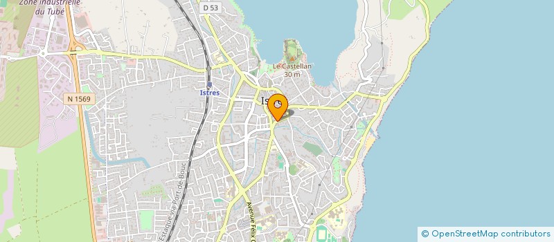 localisation de l'entreprise SARL ACANTHE  ISTRES