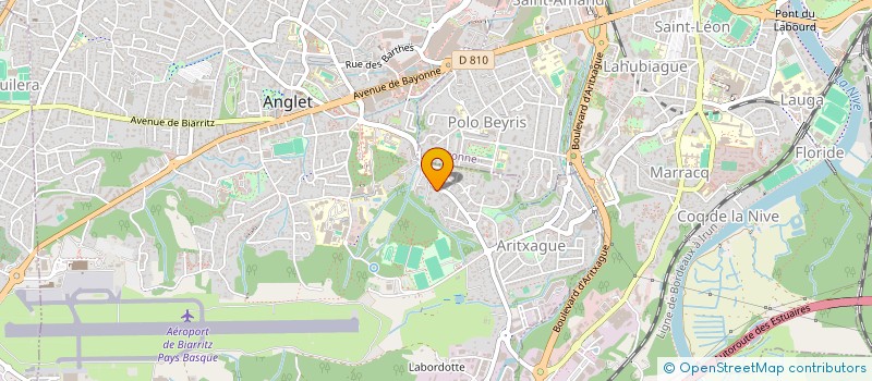 localisation de l'entreprise SARL ACCES à ANGLET