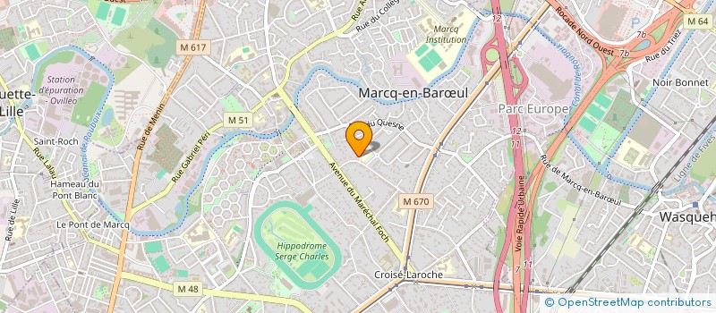 localisation de l'entreprise SARL ACCESS à MARCQ-EN-BARŒUL