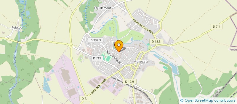 localisation de l'entreprise SARL ACCLICHAUFFAGE 2 à AUNEAU-BLEURY-SAINT-SYMPHORIEN