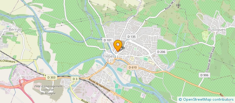 localisation de l'entreprise SARL ACCO THIERRY ET FILS à TREBES