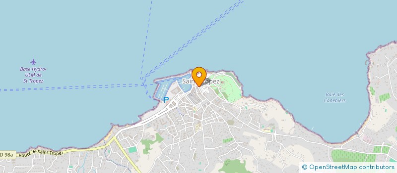 localisation de l'entreprise SARL ACCUEIL BEAUTE à SAINT-TROPEZ