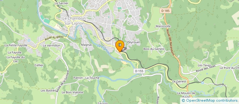 localisation de l'entreprise SARL ACCUEIL ENFANTS à LE CHAMBON-SUR-LIGNON