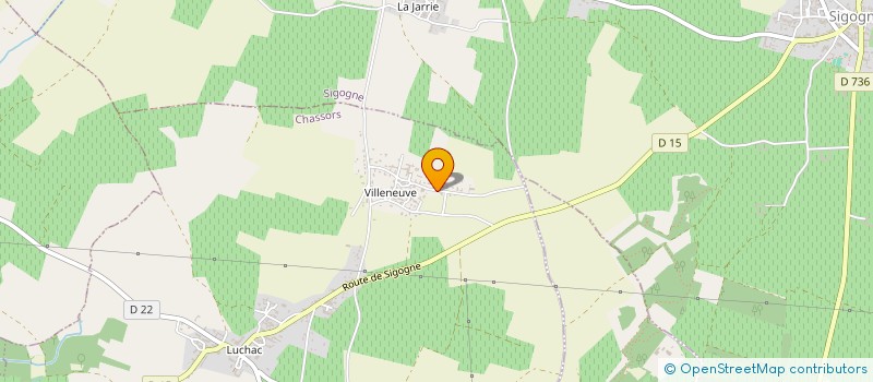 localisation de l'entreprise SARL ACE-OLE  CHASSORS