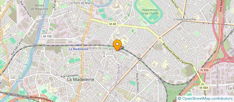 localisation de l'entreprise SARL ACF ADEQUATION à MARCQ-EN-BARŒUL