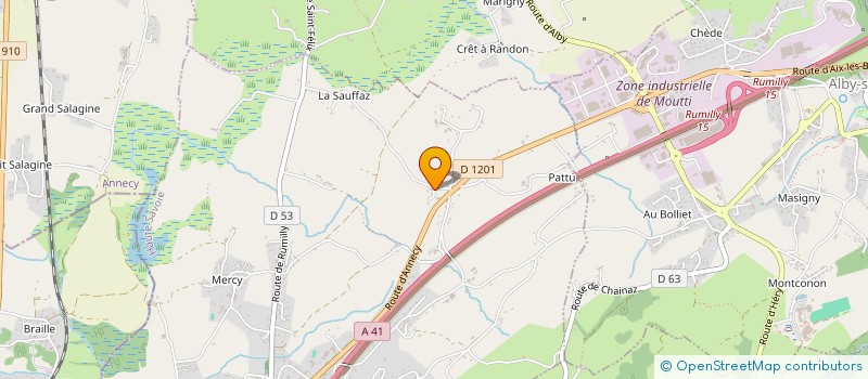 localisation de l'entreprise SARL ACGM à SAINT-FELIX
