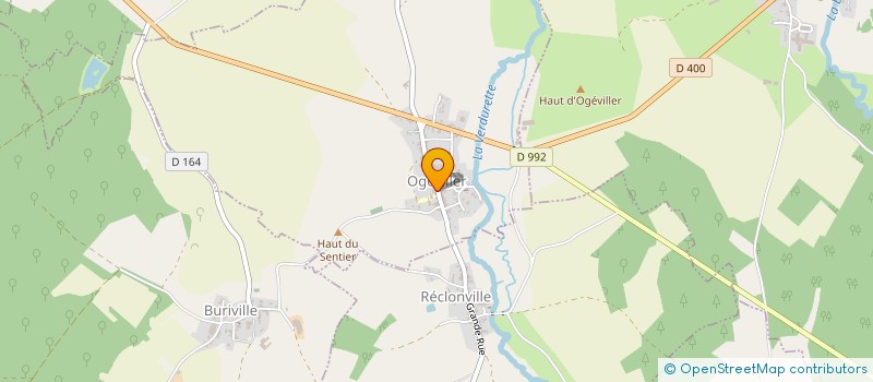 localisation de l'entreprise SARL ACGM  OGEVILLER