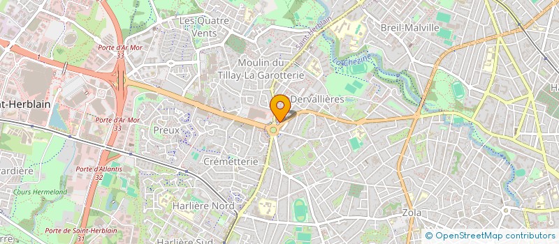 localisation de l'entreprise SARL ACHREF à NANTES