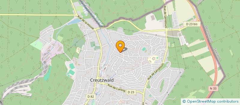 localisation de l'entreprise SARL ACIVA à CREUTZWALD